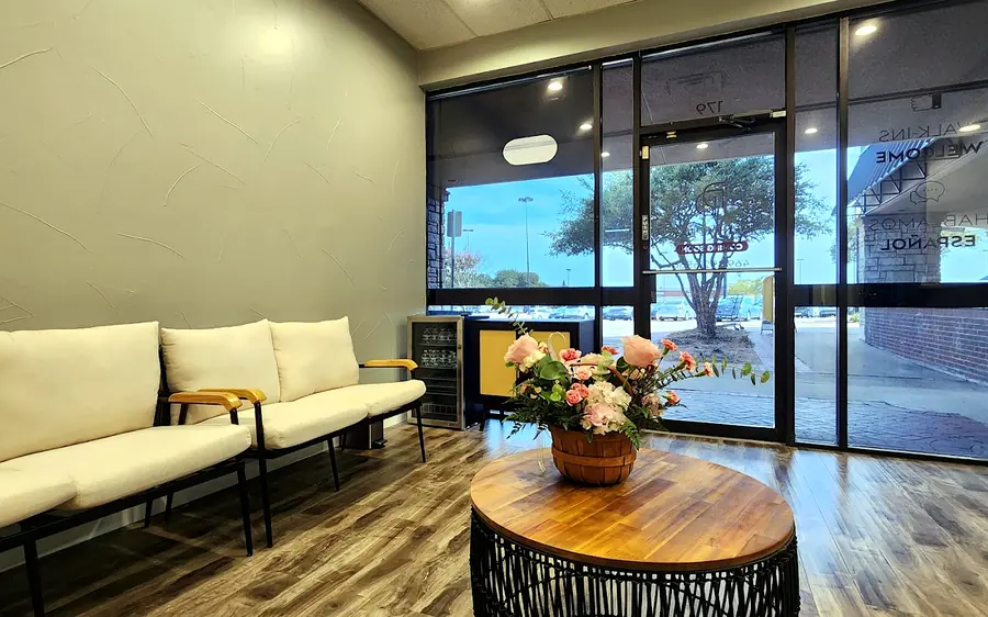 A calm corner of the Dental Day waiting lounge