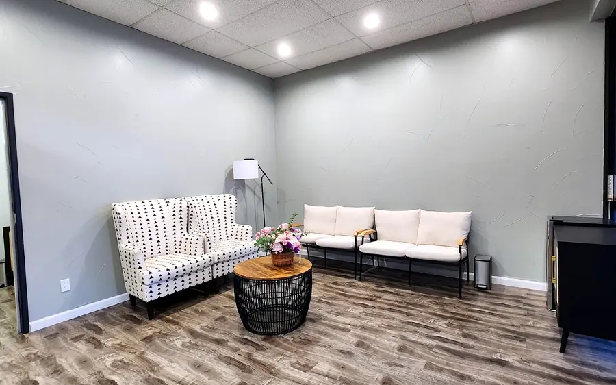 The Dental Day reception and waiting area
